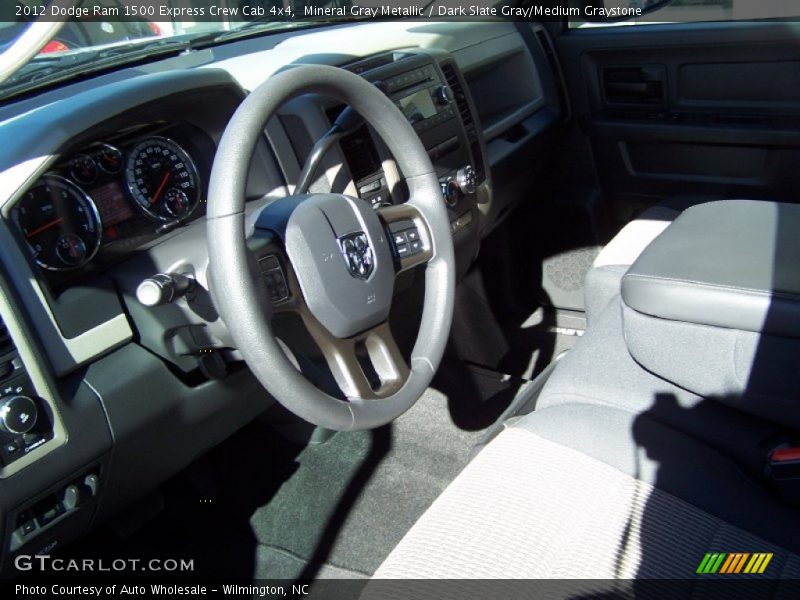 Mineral Gray Metallic / Dark Slate Gray/Medium Graystone 2012 Dodge Ram 1500 Express Crew Cab 4x4