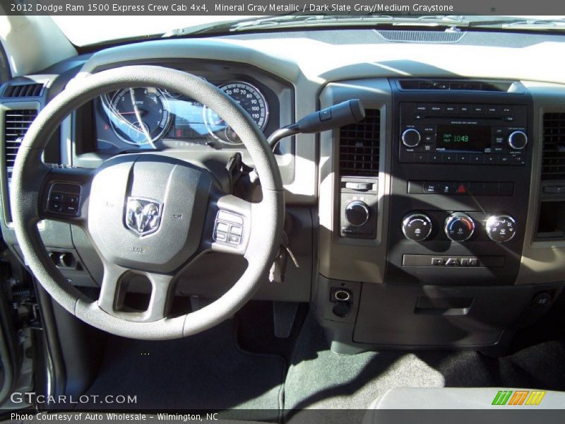 Mineral Gray Metallic / Dark Slate Gray/Medium Graystone 2012 Dodge Ram 1500 Express Crew Cab 4x4