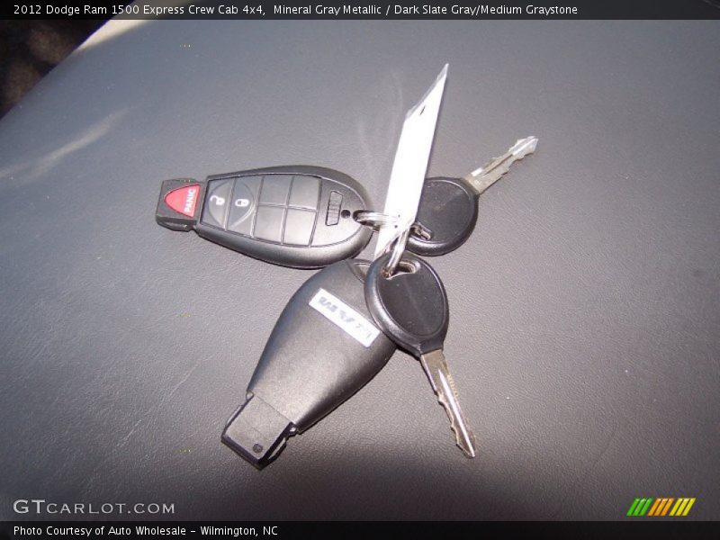 Mineral Gray Metallic / Dark Slate Gray/Medium Graystone 2012 Dodge Ram 1500 Express Crew Cab 4x4