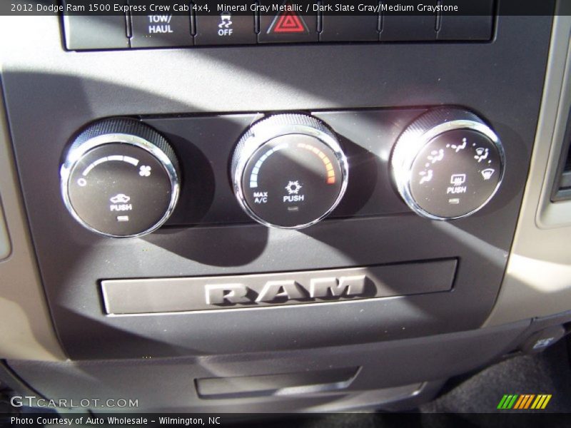 Mineral Gray Metallic / Dark Slate Gray/Medium Graystone 2012 Dodge Ram 1500 Express Crew Cab 4x4