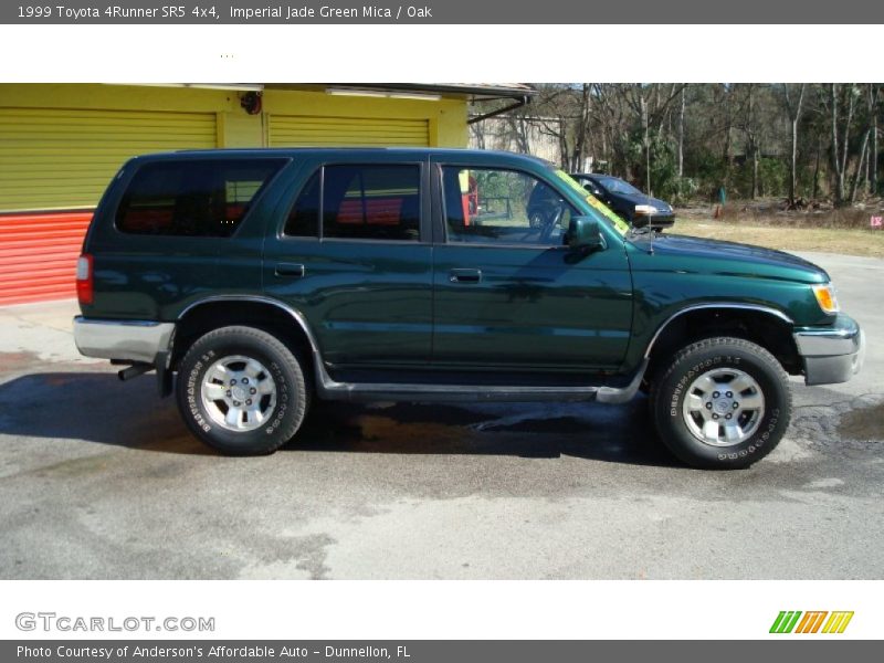 Imperial Jade Green Mica / Oak 1999 Toyota 4Runner SR5 4x4