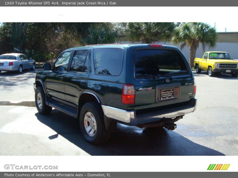 Imperial Jade Green Mica / Oak 1999 Toyota 4Runner SR5 4x4