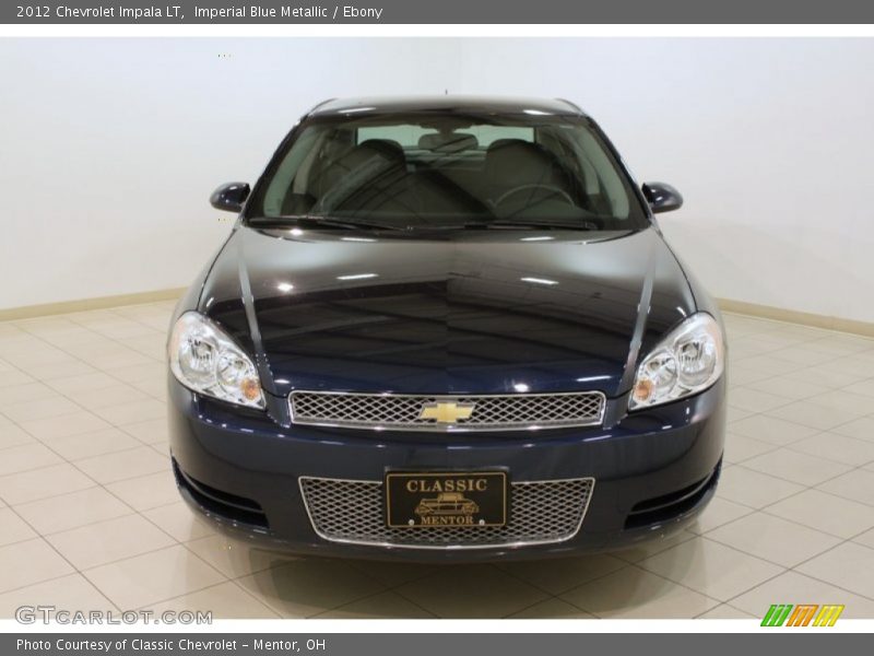 Imperial Blue Metallic / Ebony 2012 Chevrolet Impala LT