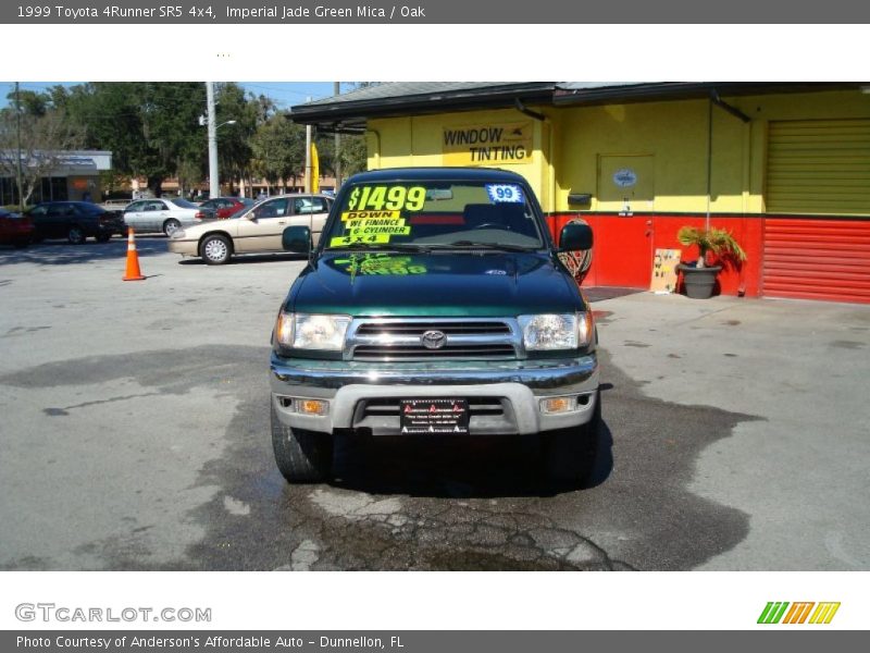 Imperial Jade Green Mica / Oak 1999 Toyota 4Runner SR5 4x4
