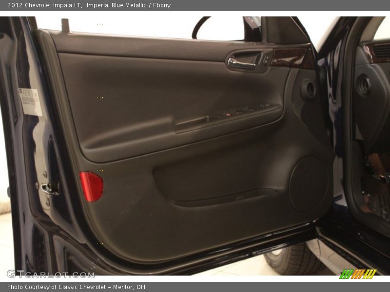Imperial Blue Metallic / Ebony 2012 Chevrolet Impala LT