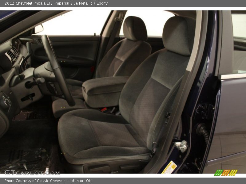 Imperial Blue Metallic / Ebony 2012 Chevrolet Impala LT