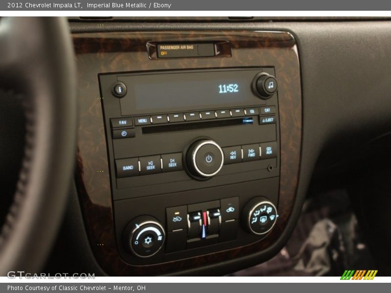 Imperial Blue Metallic / Ebony 2012 Chevrolet Impala LT