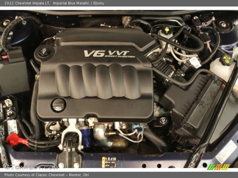 Imperial Blue Metallic / Ebony 2012 Chevrolet Impala LT