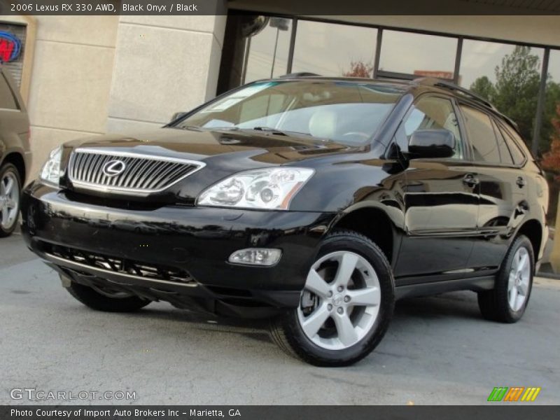 Black Onyx / Black 2006 Lexus RX 330 AWD