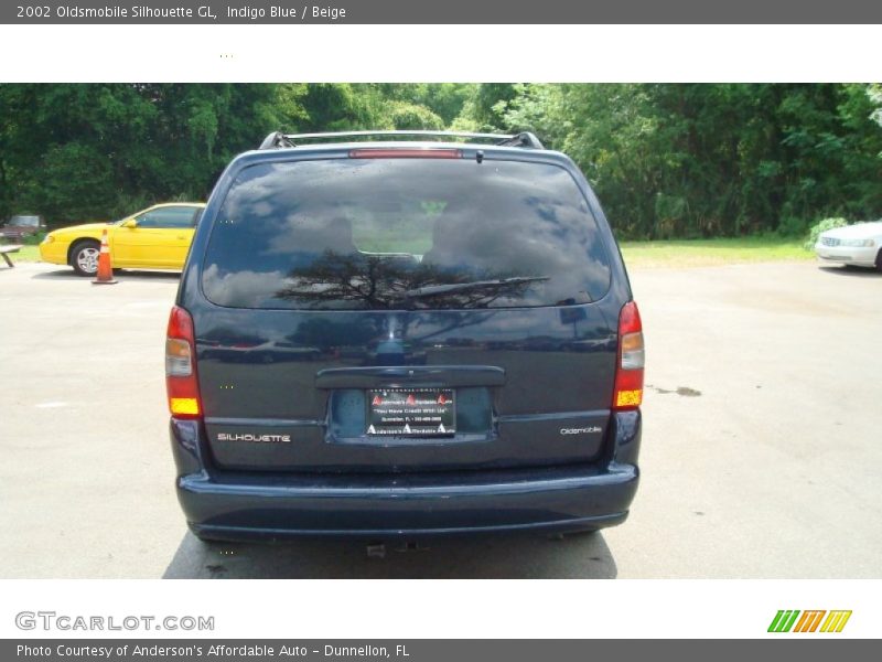 Indigo Blue / Beige 2002 Oldsmobile Silhouette GL