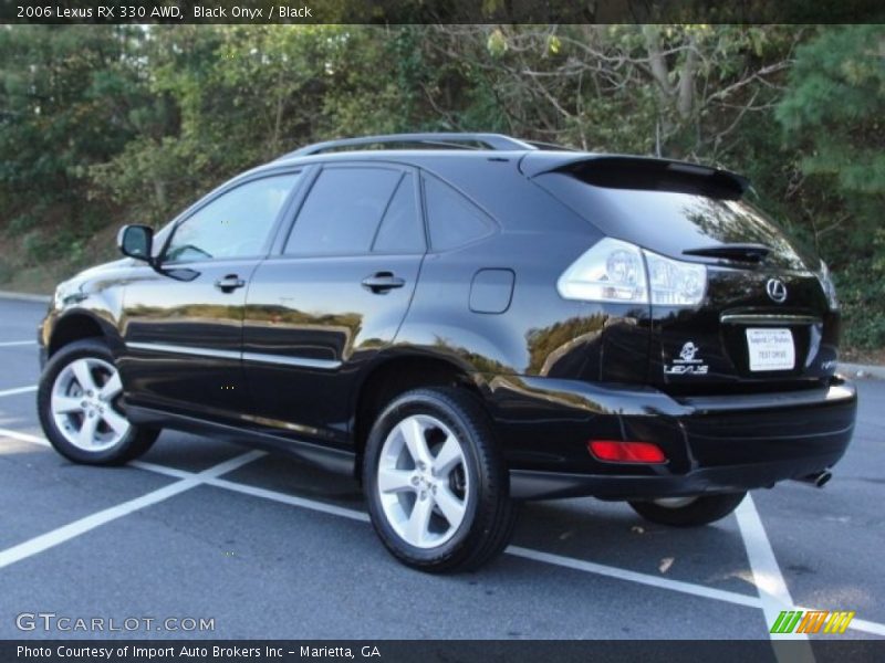 Black Onyx / Black 2006 Lexus RX 330 AWD
