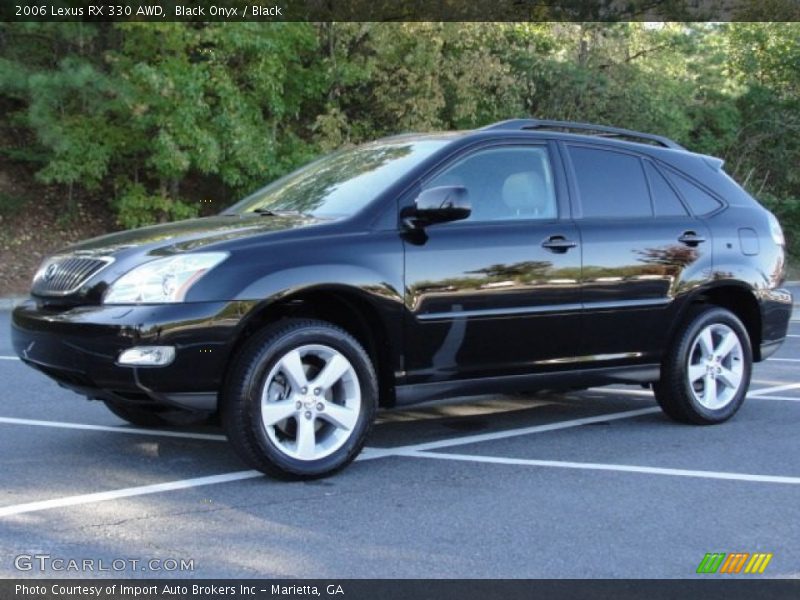 Black Onyx / Black 2006 Lexus RX 330 AWD