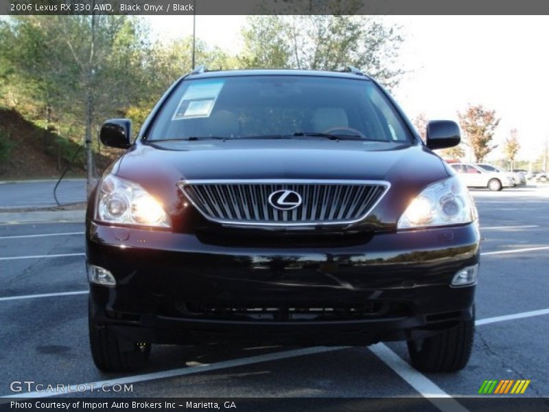 Black Onyx / Black 2006 Lexus RX 330 AWD