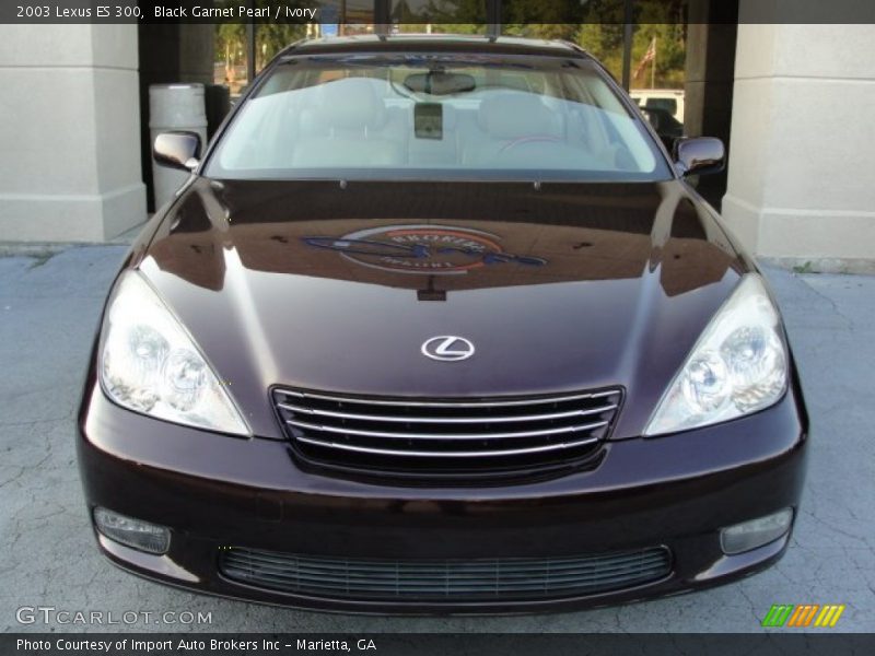 Black Garnet Pearl / Ivory 2003 Lexus ES 300