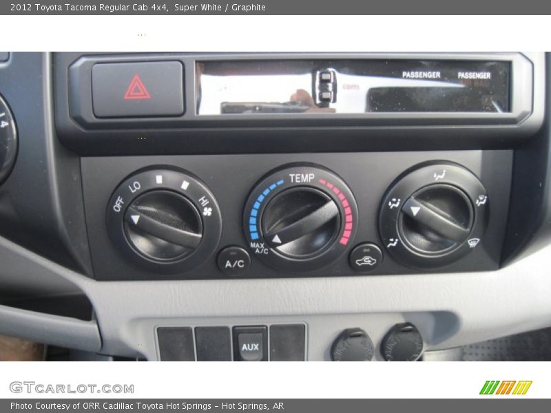 Super White / Graphite 2012 Toyota Tacoma Regular Cab 4x4