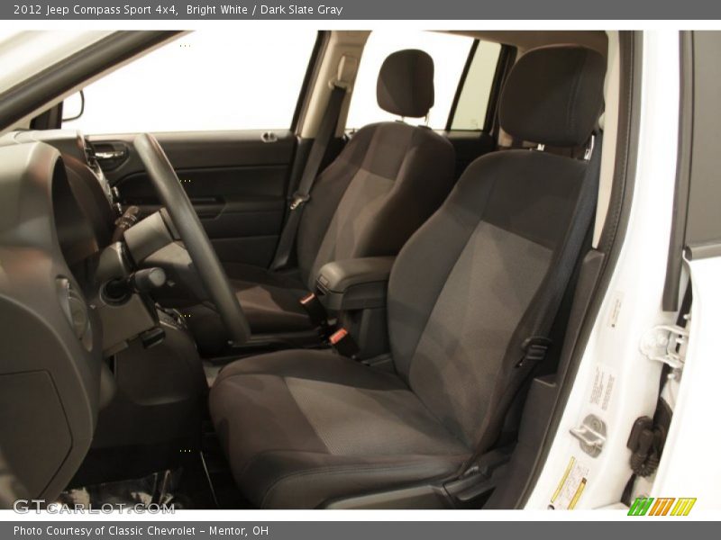  2012 Compass Sport 4x4 Dark Slate Gray Interior