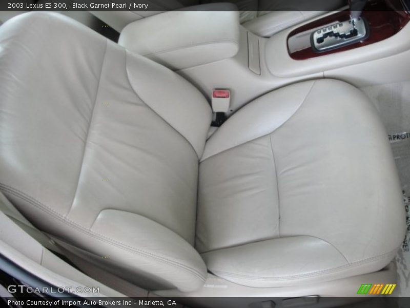 Black Garnet Pearl / Ivory 2003 Lexus ES 300