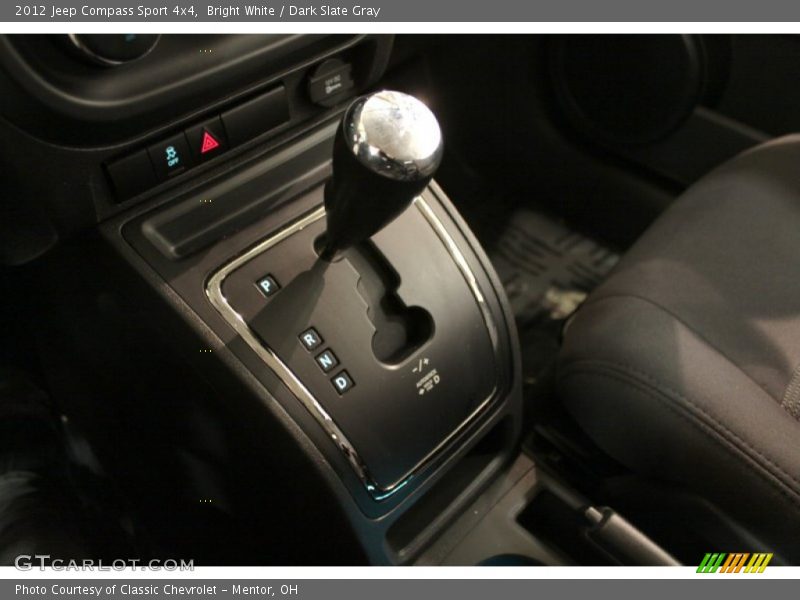  2012 Compass Sport 4x4 CVT II Automatic Shifter