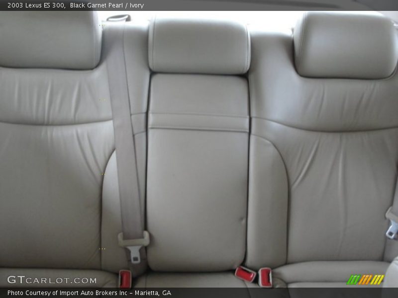 Black Garnet Pearl / Ivory 2003 Lexus ES 300
