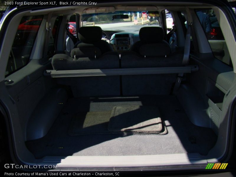 Black / Graphite Grey 2003 Ford Explorer Sport XLT
