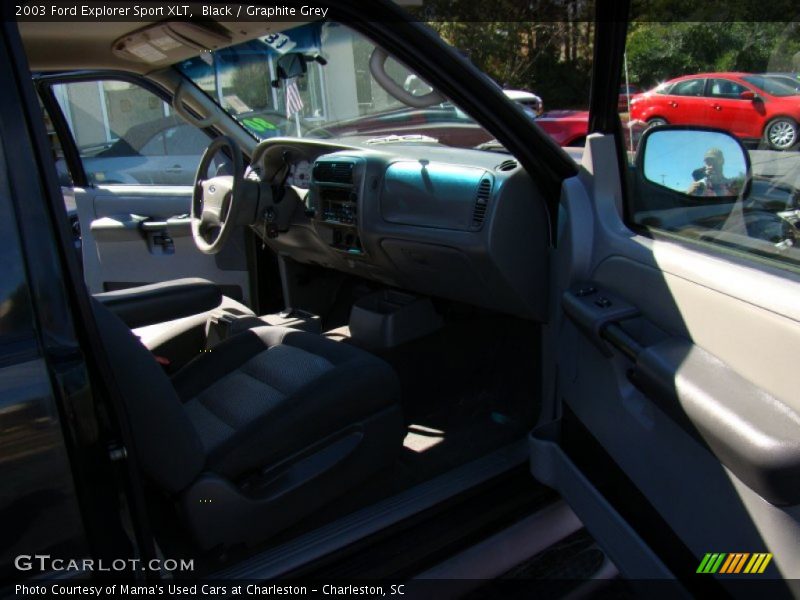 Black / Graphite Grey 2003 Ford Explorer Sport XLT