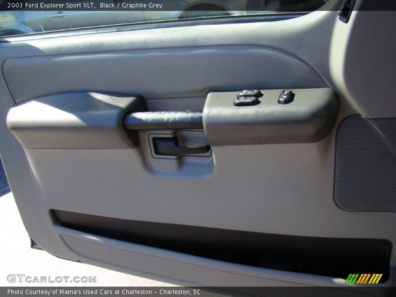 Black / Graphite Grey 2003 Ford Explorer Sport XLT