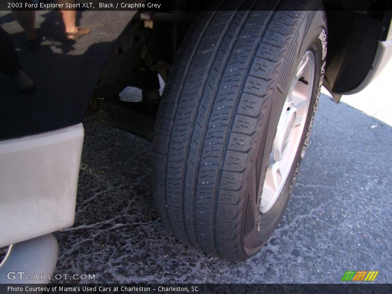 Black / Graphite Grey 2003 Ford Explorer Sport XLT