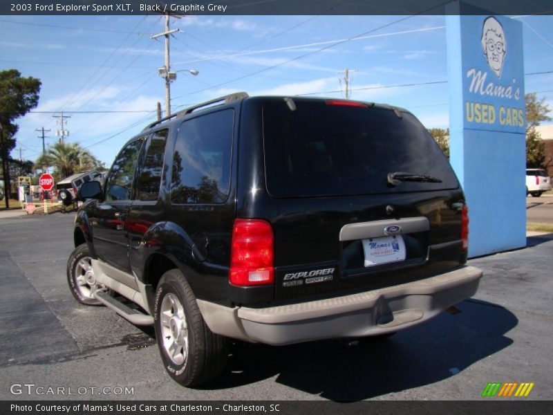 Black / Graphite Grey 2003 Ford Explorer Sport XLT