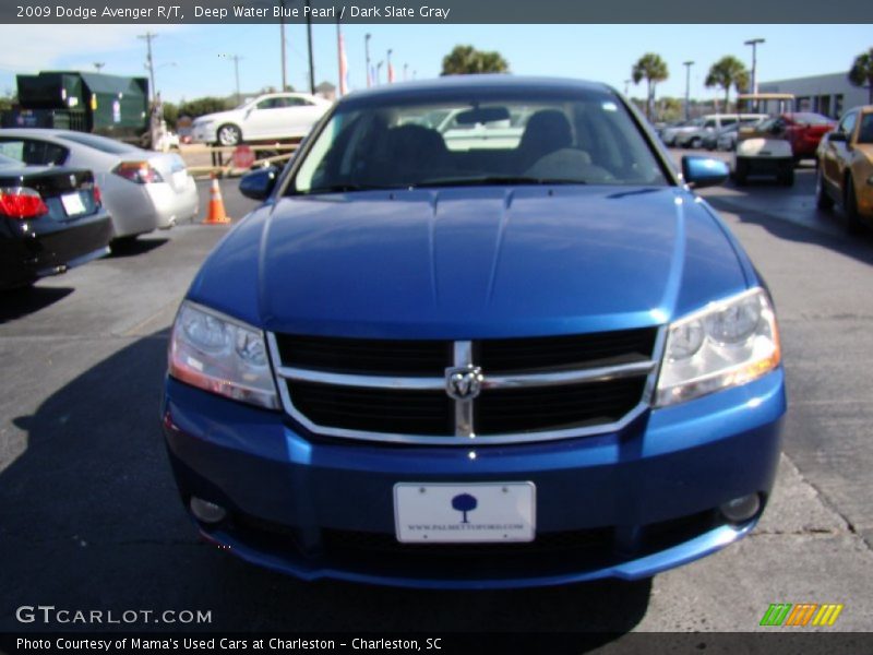 Deep Water Blue Pearl / Dark Slate Gray 2009 Dodge Avenger R/T