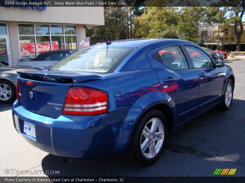 Deep Water Blue Pearl / Dark Slate Gray 2009 Dodge Avenger R/T