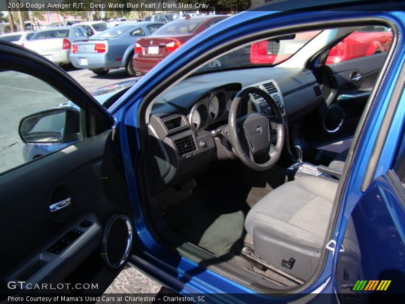 Deep Water Blue Pearl / Dark Slate Gray 2009 Dodge Avenger R/T