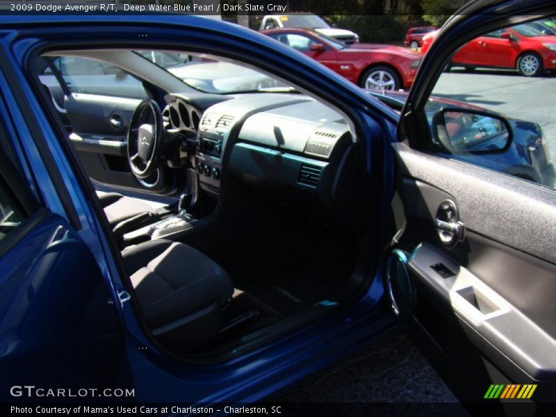 Deep Water Blue Pearl / Dark Slate Gray 2009 Dodge Avenger R/T