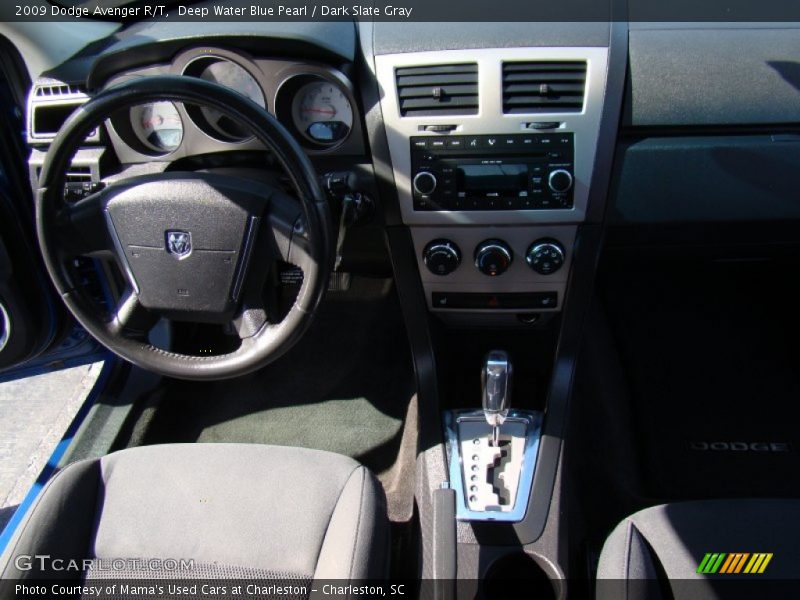 Deep Water Blue Pearl / Dark Slate Gray 2009 Dodge Avenger R/T