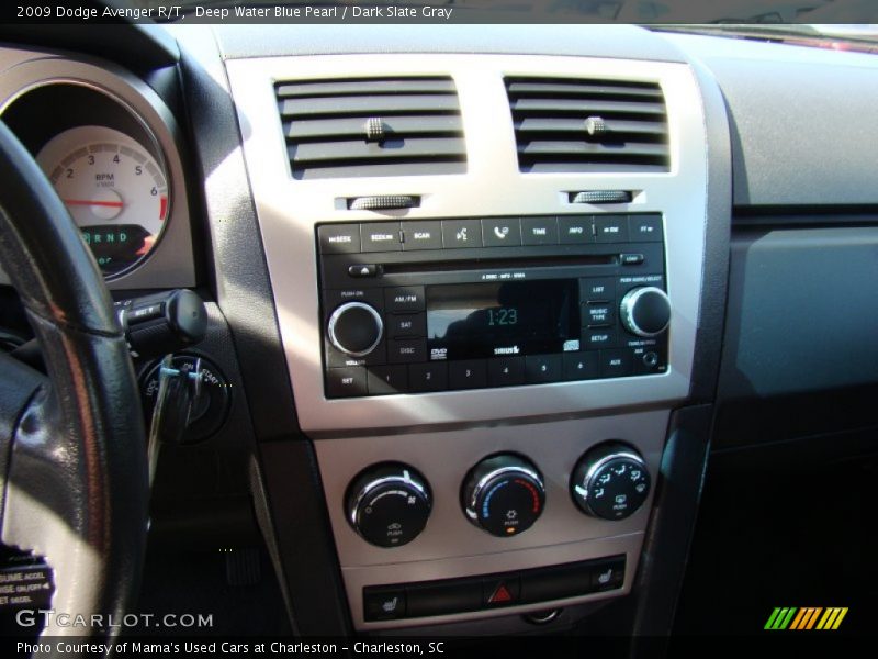 Deep Water Blue Pearl / Dark Slate Gray 2009 Dodge Avenger R/T