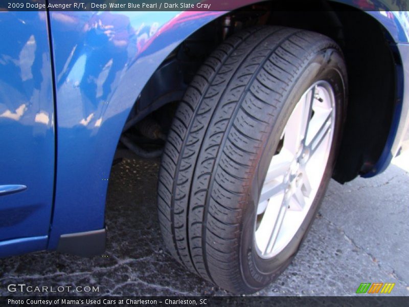 Deep Water Blue Pearl / Dark Slate Gray 2009 Dodge Avenger R/T