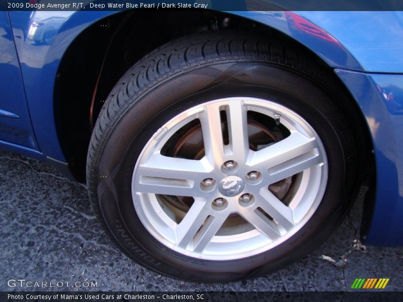 Deep Water Blue Pearl / Dark Slate Gray 2009 Dodge Avenger R/T