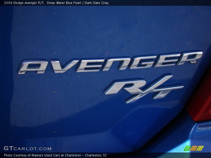 Deep Water Blue Pearl / Dark Slate Gray 2009 Dodge Avenger R/T
