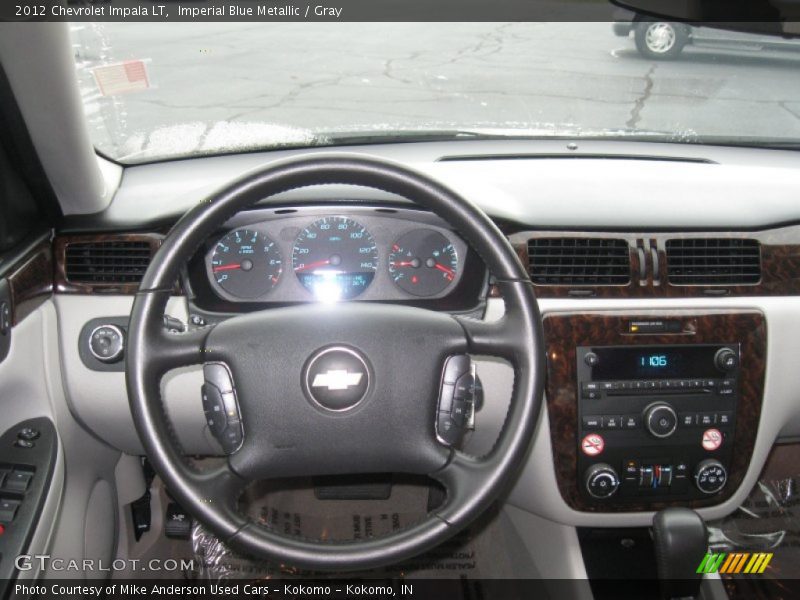 Imperial Blue Metallic / Gray 2012 Chevrolet Impala LT