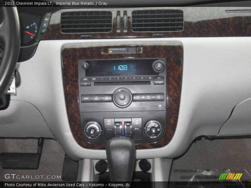 Imperial Blue Metallic / Gray 2012 Chevrolet Impala LT