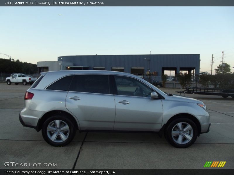 Palladium Metallic / Graystone 2013 Acura MDX SH-AWD