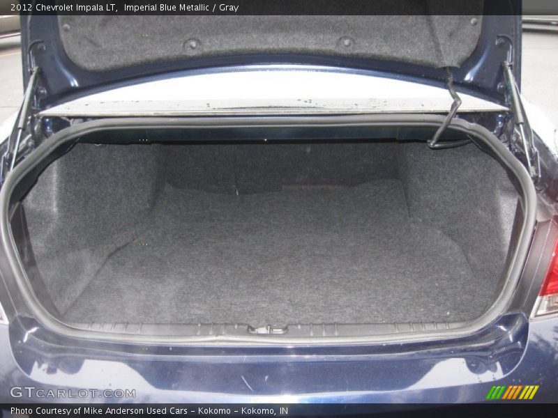 Imperial Blue Metallic / Gray 2012 Chevrolet Impala LT