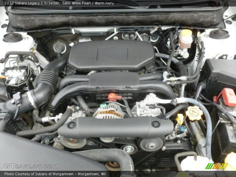 Satin White Pearl / Warm Ivory 2010 Subaru Legacy 2.5i Sedan