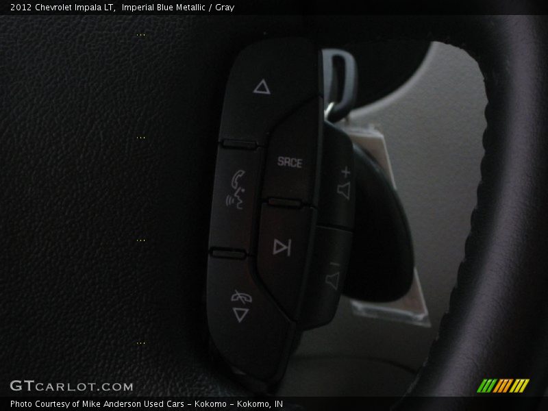 Imperial Blue Metallic / Gray 2012 Chevrolet Impala LT