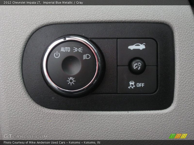 Imperial Blue Metallic / Gray 2012 Chevrolet Impala LT