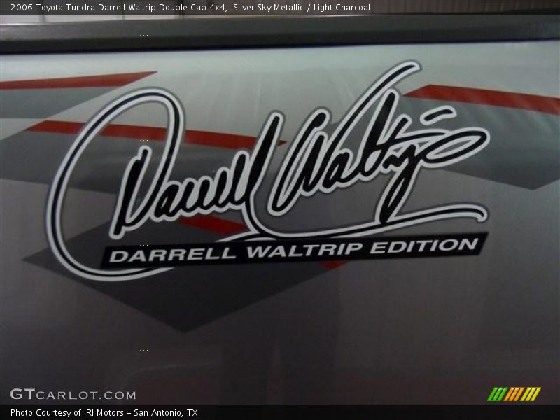 Darrell Waltrip Edition Graphics - 2006 Toyota Tundra Darrell Waltrip Double Cab 4x4