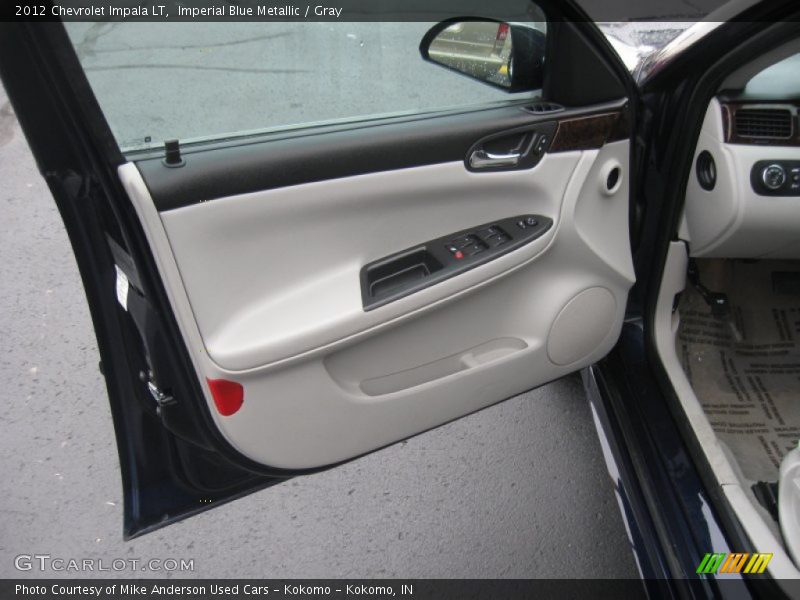Imperial Blue Metallic / Gray 2012 Chevrolet Impala LT