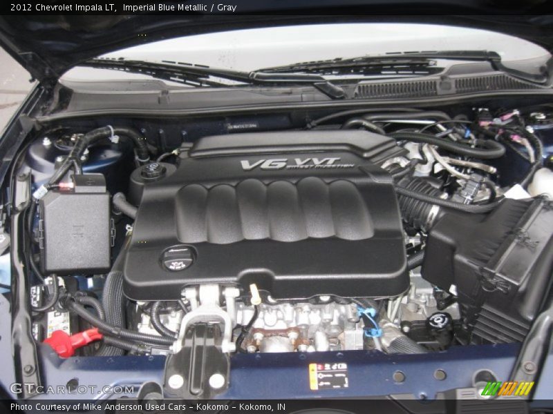 Imperial Blue Metallic / Gray 2012 Chevrolet Impala LT
