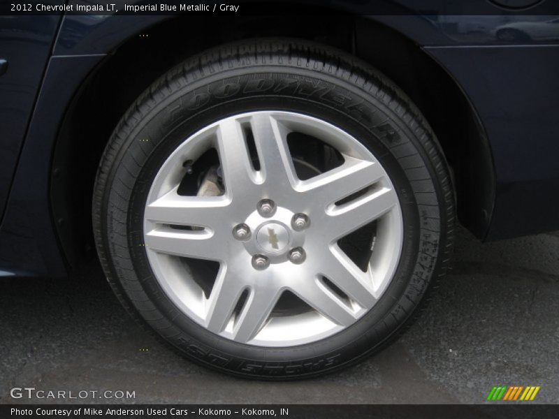 Imperial Blue Metallic / Gray 2012 Chevrolet Impala LT