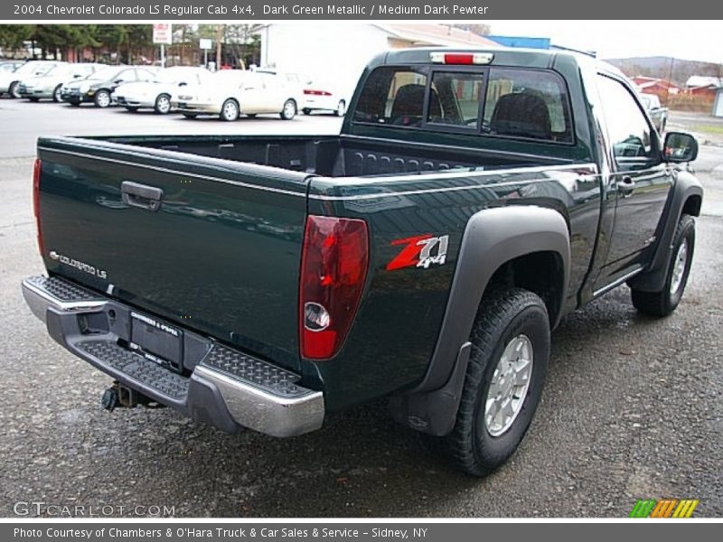  2004 Colorado LS Regular Cab 4x4 Dark Green Metallic