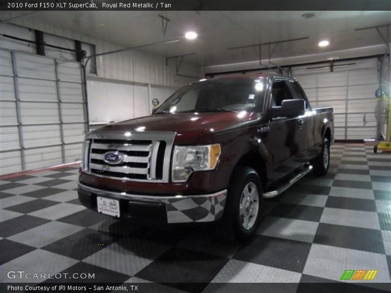 Royal Red Metallic / Tan 2010 Ford F150 XLT SuperCab